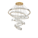 Modern crystal pendant light for dining room – Cristariony
