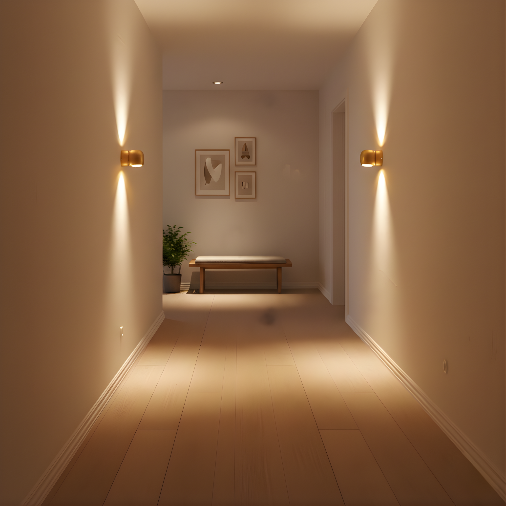 Applique murale Alumiscape vue détail | Luxarmonie