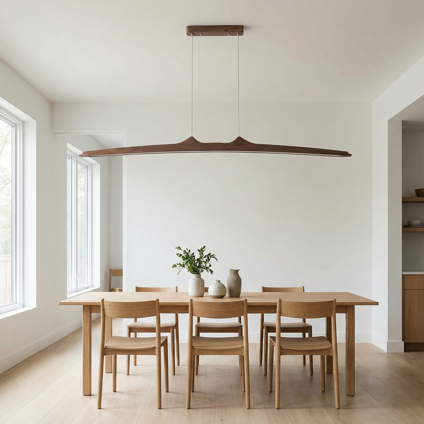 Suspension Walnia vue ambiance | Luxarmonie