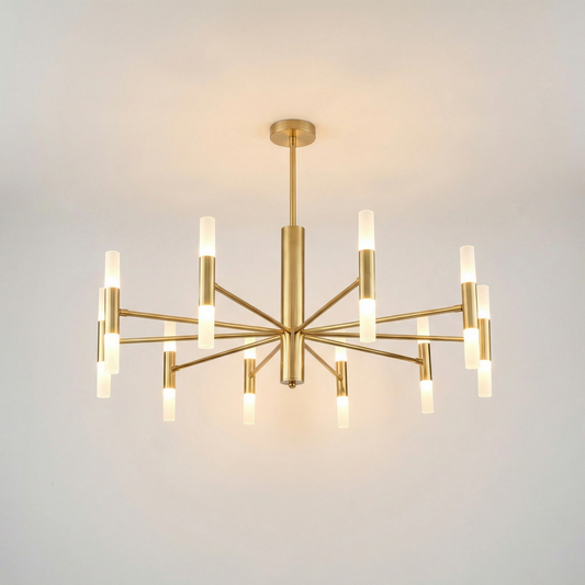 Modern Plafondlicht Gedimde Sfeer Chique Vergulding – Handelor - Lumière