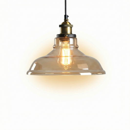 Rookglas Hanglamp voor Woonkamers en Slaapkamers – Ornelica - Lumière