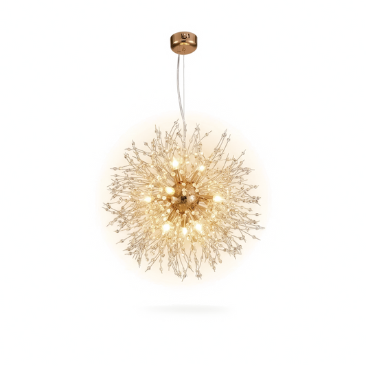 Moderne kristallen plafondlamp voor slaapkamers en woonkamers – Cristarioni - Lumière