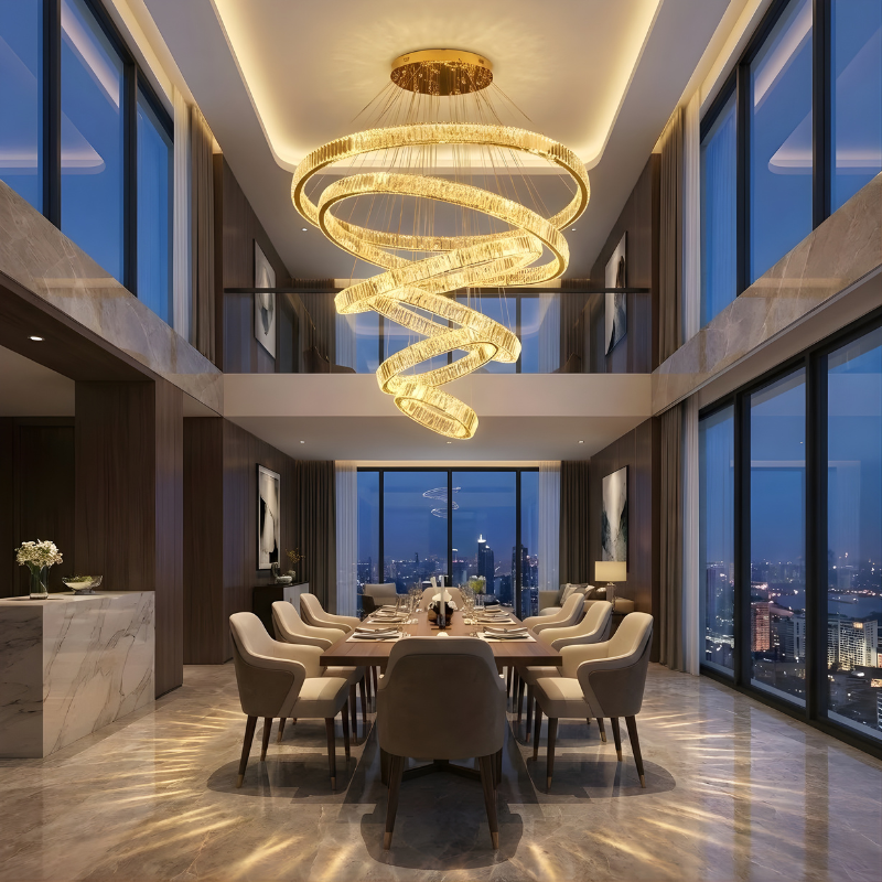 Suspension Cristariony vue détail | Luxarmonie