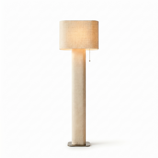 Stehlampe aus Stoff für Wohnzimmer – Calytrix - Lumière