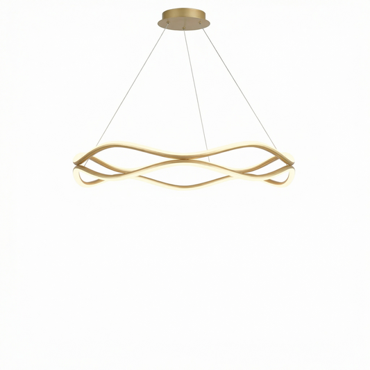 Suspension Aluminium LED Dimmable Design Moderne – Roumeas - Lumière