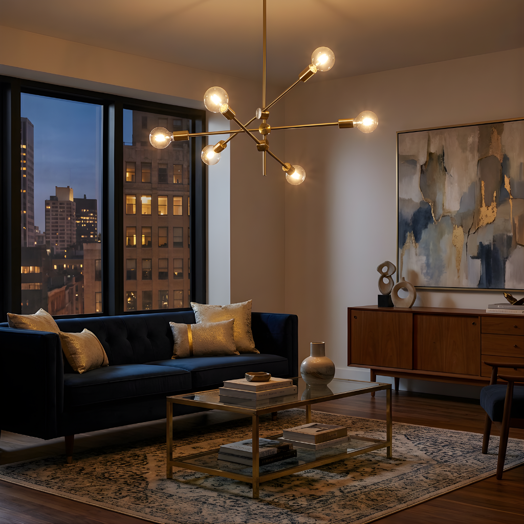 Suspension Spider Line vue détail | Luxarmonie