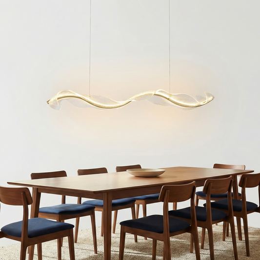 Suspension Chrome Poli Design Haut de Gamme – Lira - Lumière