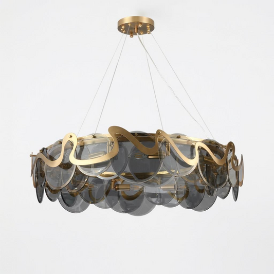 Moderne Hängelampe aus Legierung für Wohnzimmer und Schlafzimmer – Miraluxa