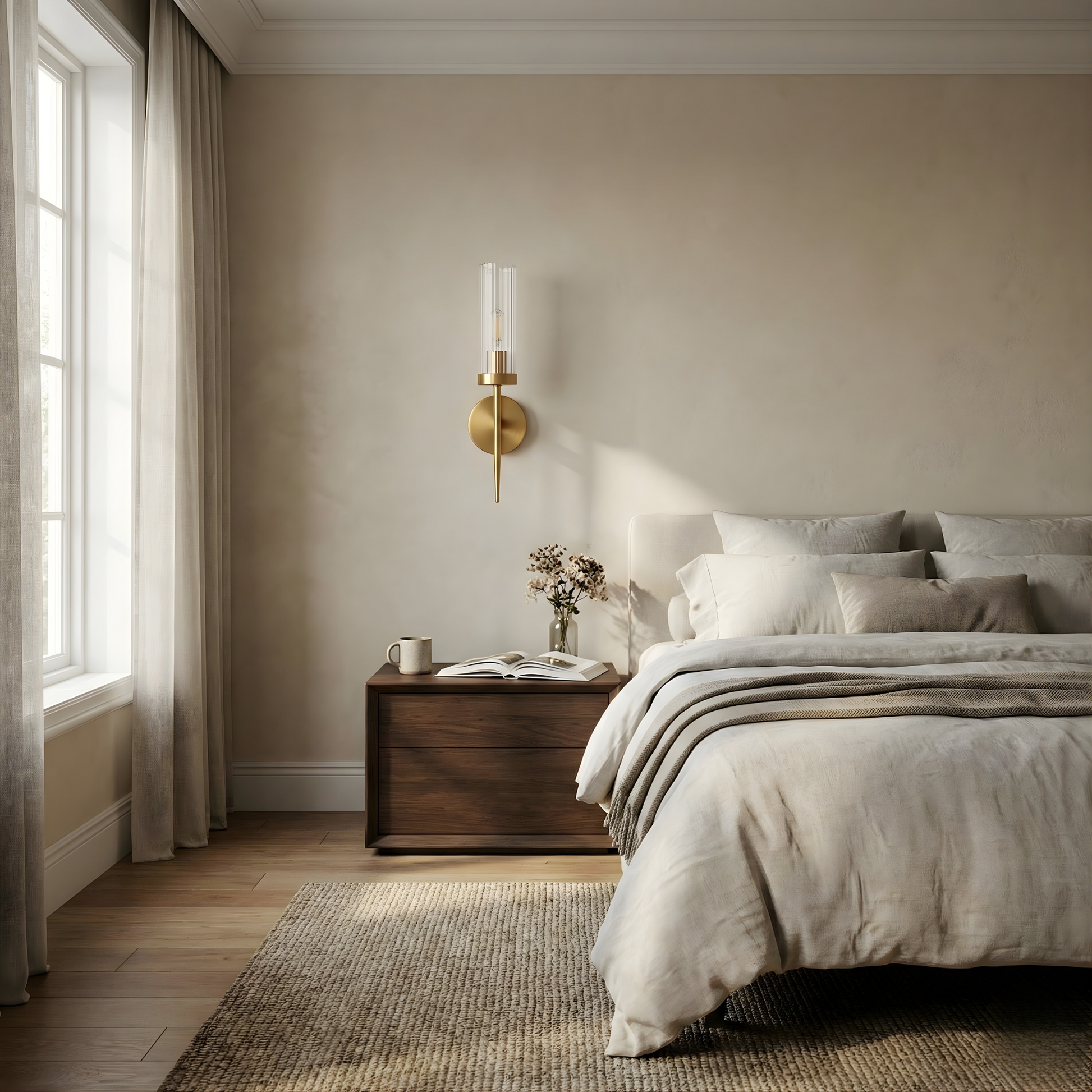 Wall Sconce Flame ambiance view | Luxarmonie