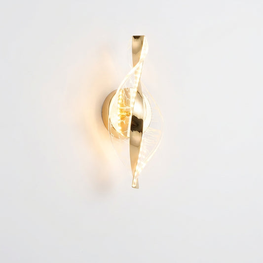 Moderne Acryl-Wandleuchte Künstlerische Eleganz – Twista - Lumière