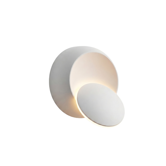 Zeitgenössische Wandleuchte, drehbarer Metallkörper bis 350° – Eclipse - Lumière