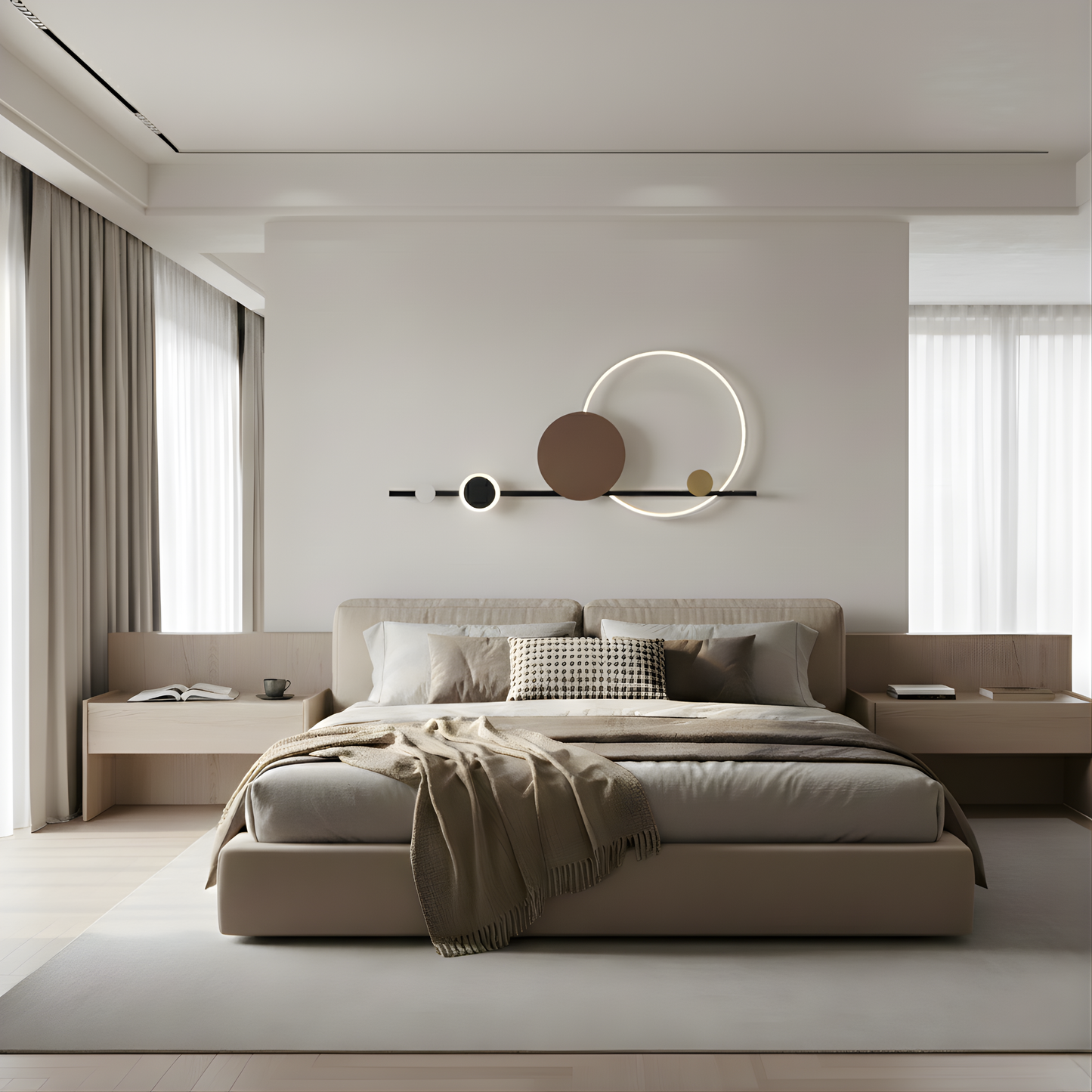 Applique Murale Sélénéa vue ambiance | Luxarmonie