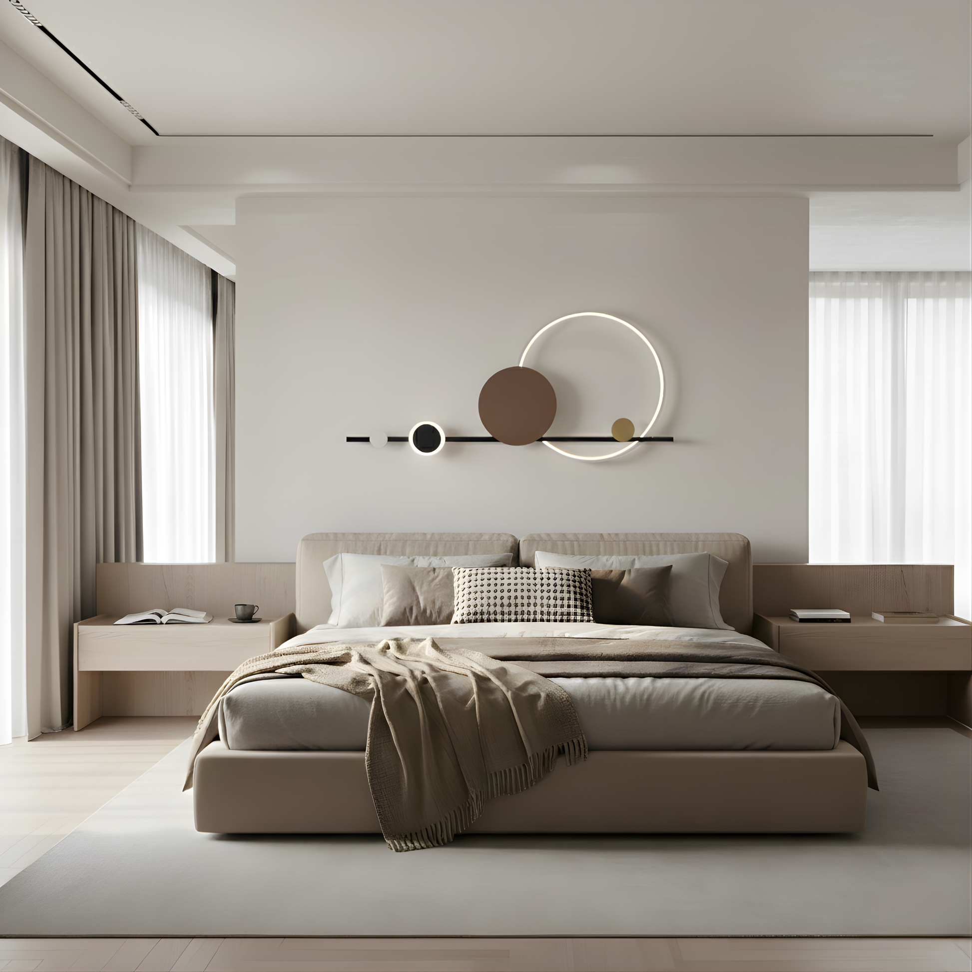 Applique Murale Sélénéa vue ambiance | Luxarmonie