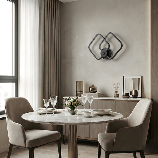 Applique murale Square vue ambiance | Luxarmonie