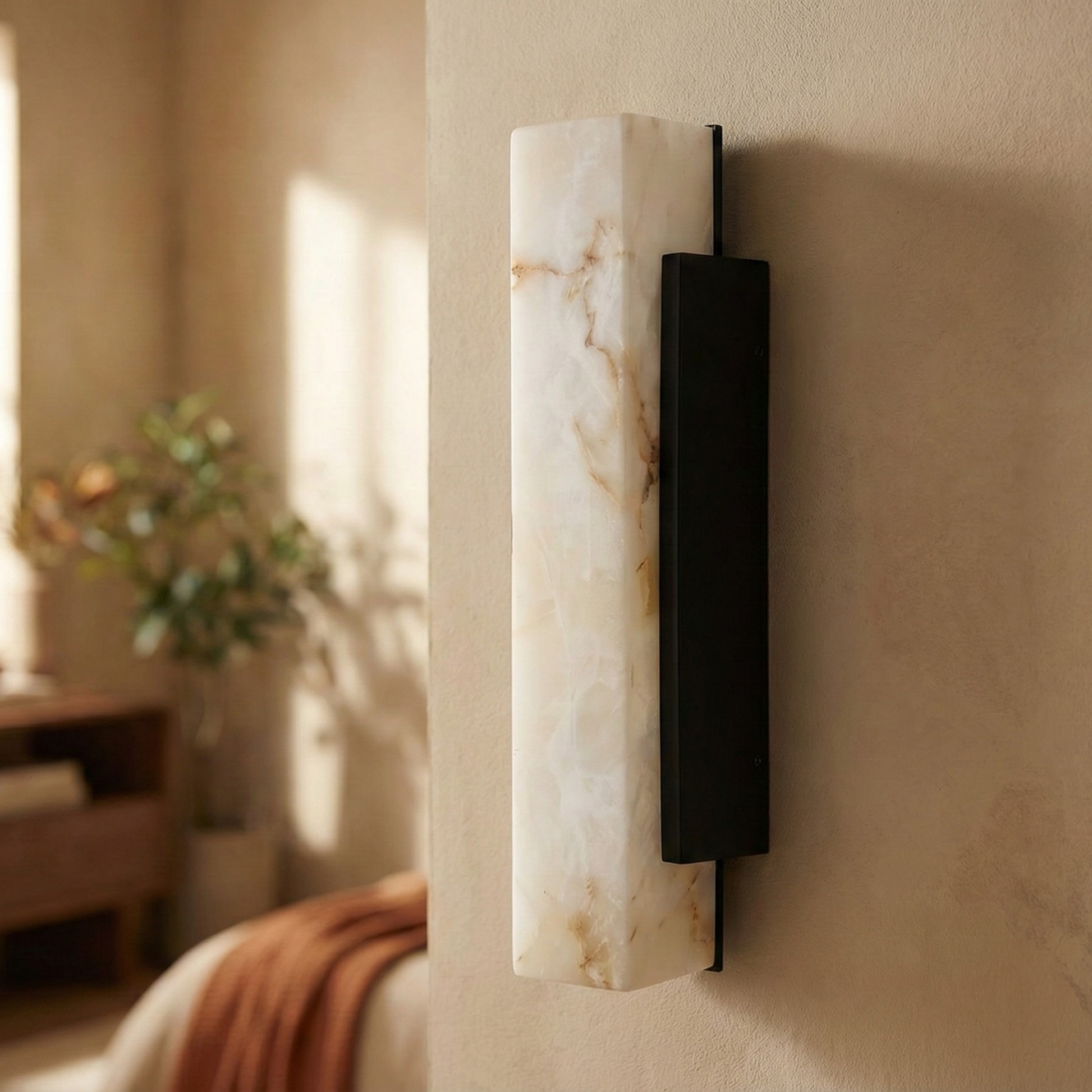 Luminaire Extérieur Marbrelux vue détail | Luxarmonie