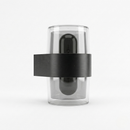 Exterior wall light in black aluminum – Myrthol