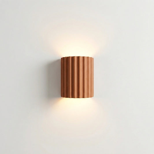 Zeitgenössische Wandleuchte Relief Zeitlose Eleganz – Gerillt Ecla - Lumière