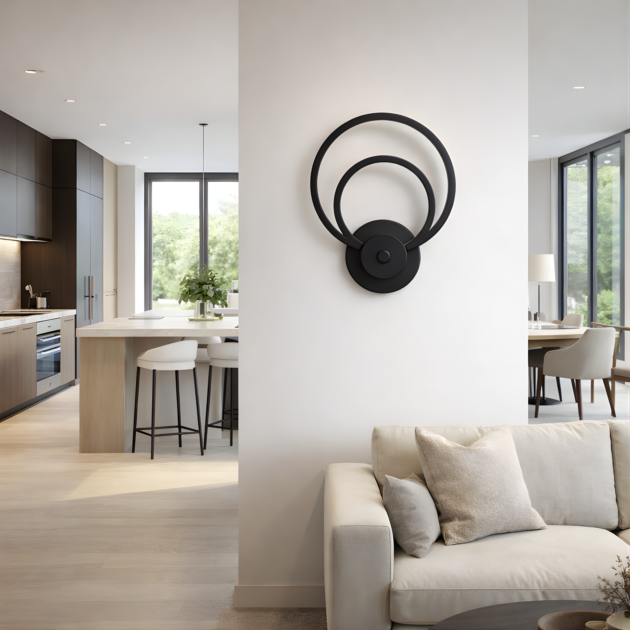 Applique murale Doppio vue ambiance | Luxarmonie