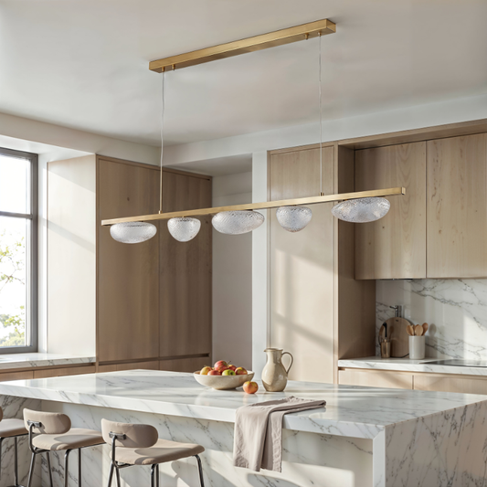 Moderne ijzeren hanglamp voor de eetkamer – Solistra