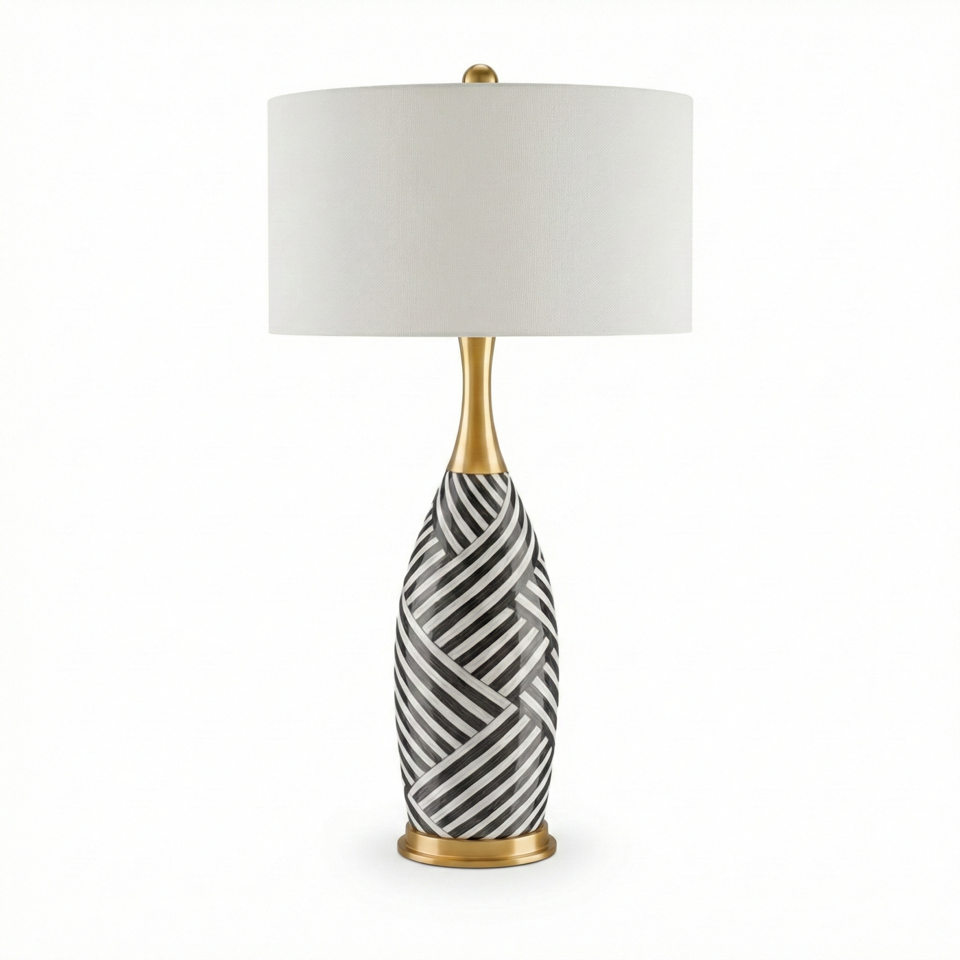 Dimbare Tafellamp Chic met Moderne en Wilde Stijl – Zebra