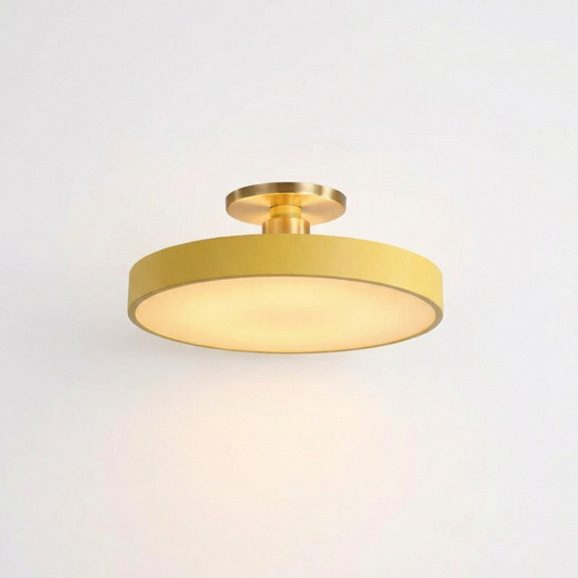 Moderne LED Plafondlamp in Aluminium voor Slaapkamer – Alumin - Lumière