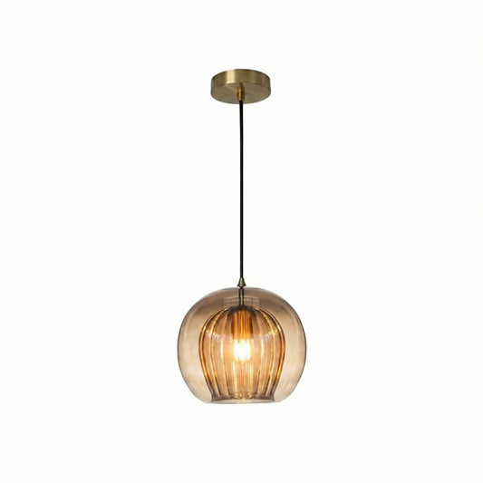 Glas Hedendaags Design LED-Verlichting – Éclat Ambre - Lumière