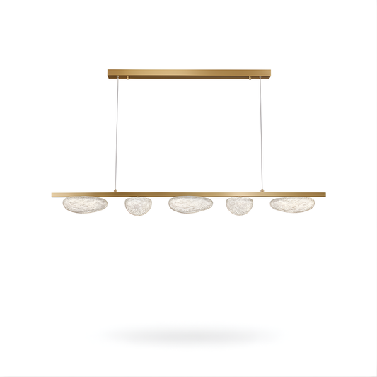 Moderne ijzeren hanglamp voor de eetkamer – Solistra