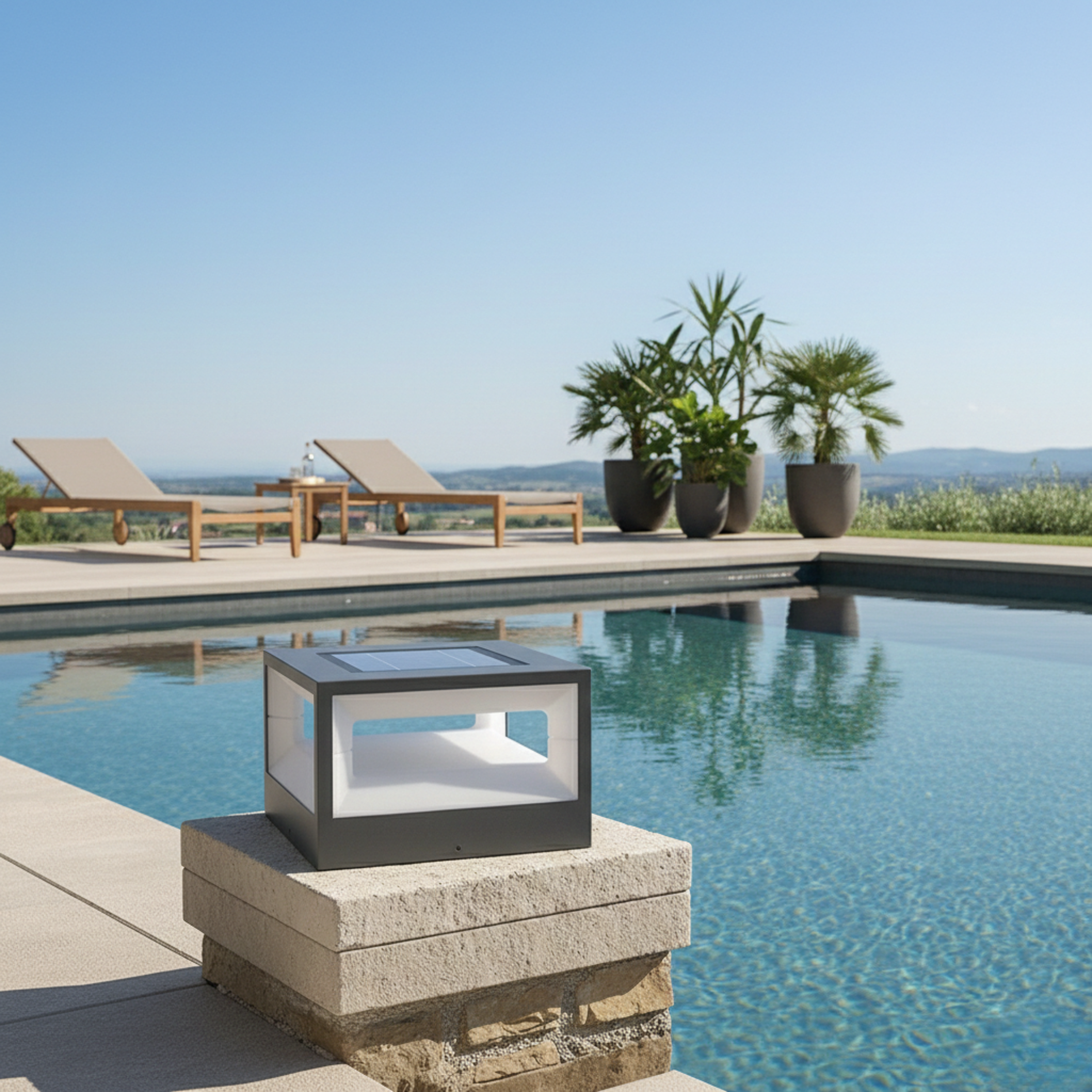 Luminaire Solarique vue détail | Luxarmonie