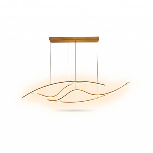 Lustre Ligne Pure pour Intérieur Harmonieux – Lysa - Lumière