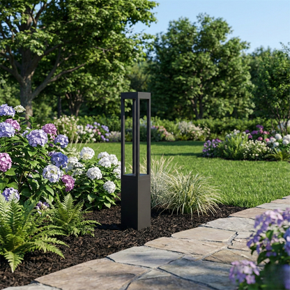 Outdoor Luminaire Éclat ambiance view | Luxarmonie