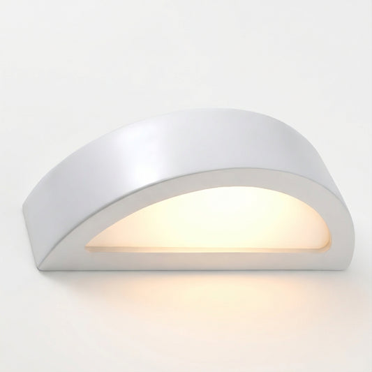 Moderne graue Keramik-Wandleuchte – Athenys - Lumière