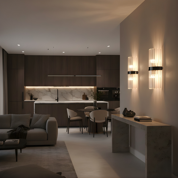 Wall Light Glass Detail View | Luxarmonie