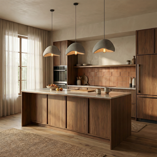 Suspension Design Blanc Nordique pour Ambiance Apaisante – Pura - Lumière