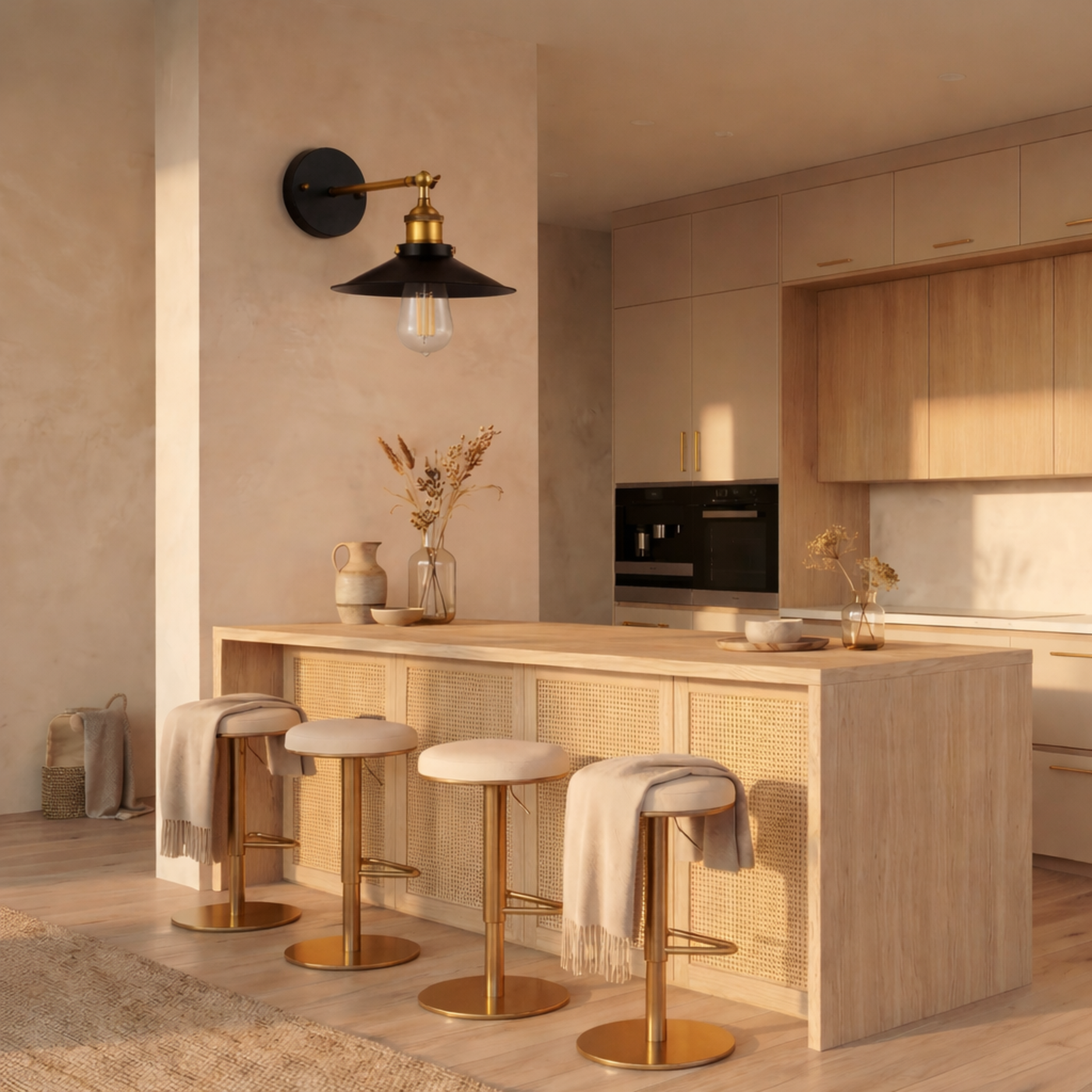 Wandleuchte Metall Retro-Industrie Stil Elegant – Auralux