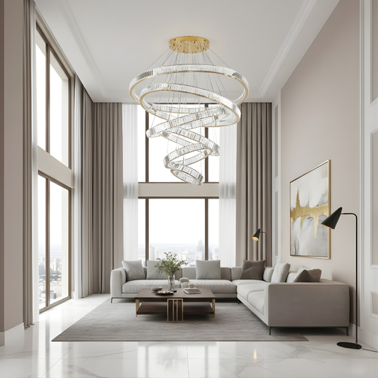 Moderne kristallen hanglamp voor eetkamer – Cristariony