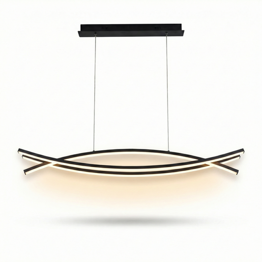 Zachte LED-hanglamp in modern en verfijnd design – Stilio - Lumière