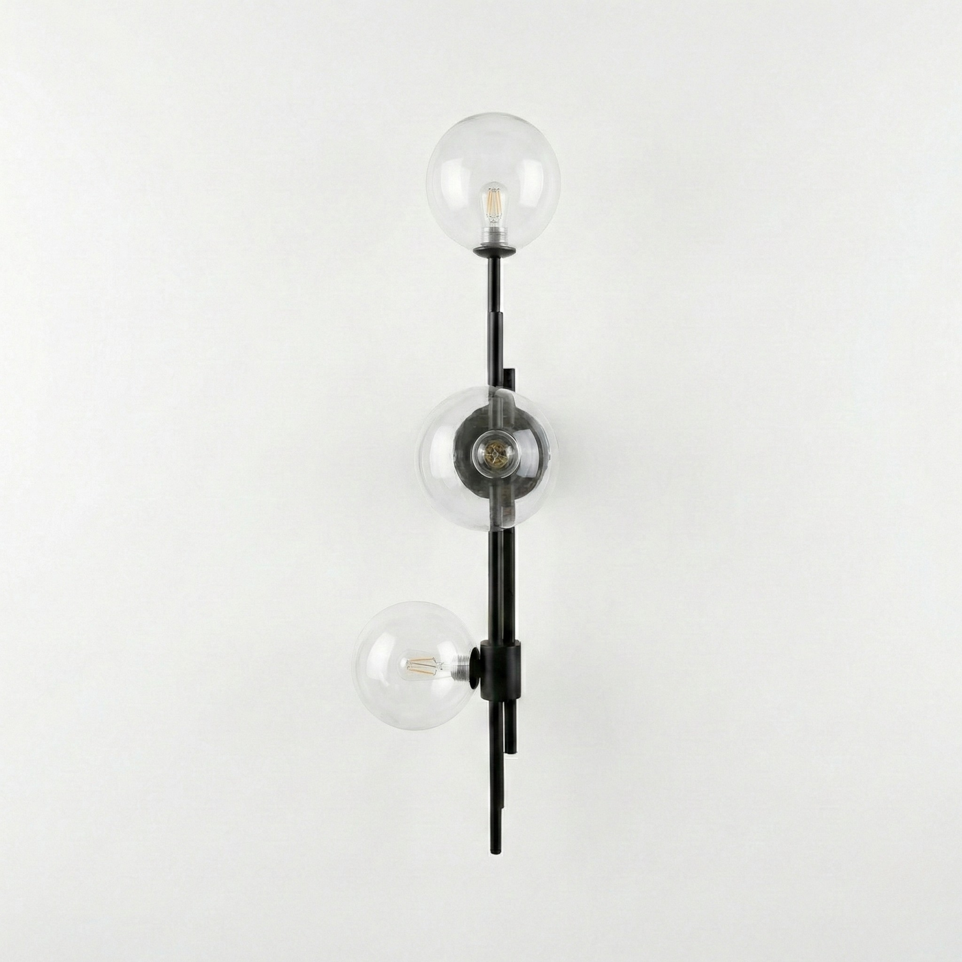 Modern Glass Ball Wall Light Adjustable Design – Luxalight