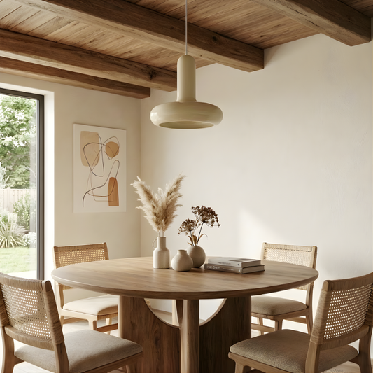 Moderne Aluminium-Hängeleuchte für Esszimmer – Zénorial