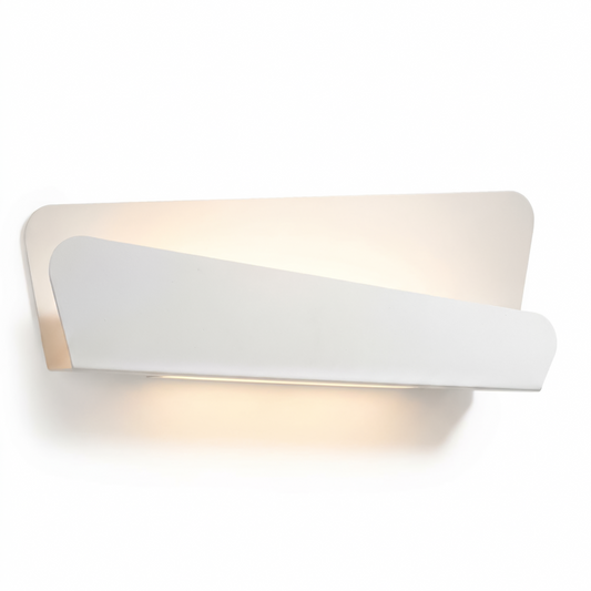 Moderne witte wandlamp voor gang – Valessia - Lumière