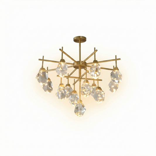 Suspension Élégante Forme Anneau Finition Luxueuse – Orbis - Lumière