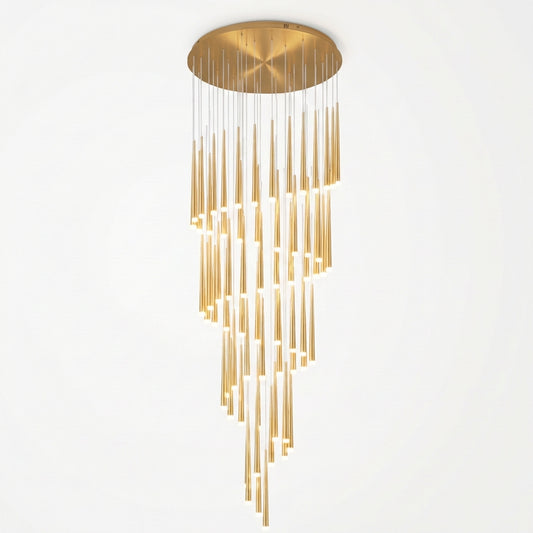 Modern alloy pendant light for living room – Oriande - Lumière