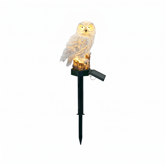 Lampe Solaire Extérieure en Forme de Hibou – Owlenza - Lumière