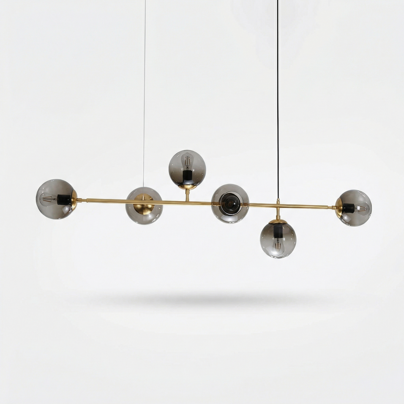 Moderne Hanglamp Lichtgewicht Aluminium Chique Afwerking Modulair – Néonix