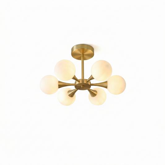 Hanglamp LED Wit Glas Zuiver Design – Lana - Lumière