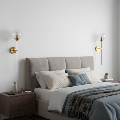 Auréa Wall Sconce ambiance view | Luxarmonie