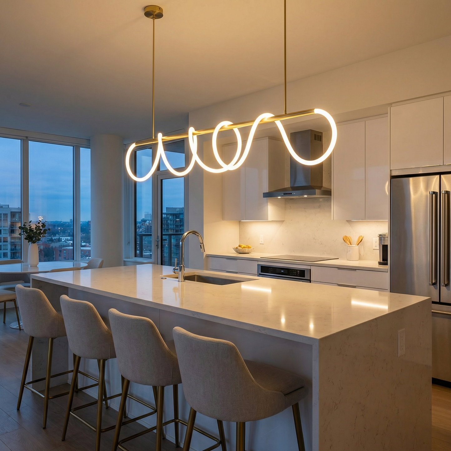 Suspension Moderno vue détail | Luxarmonie