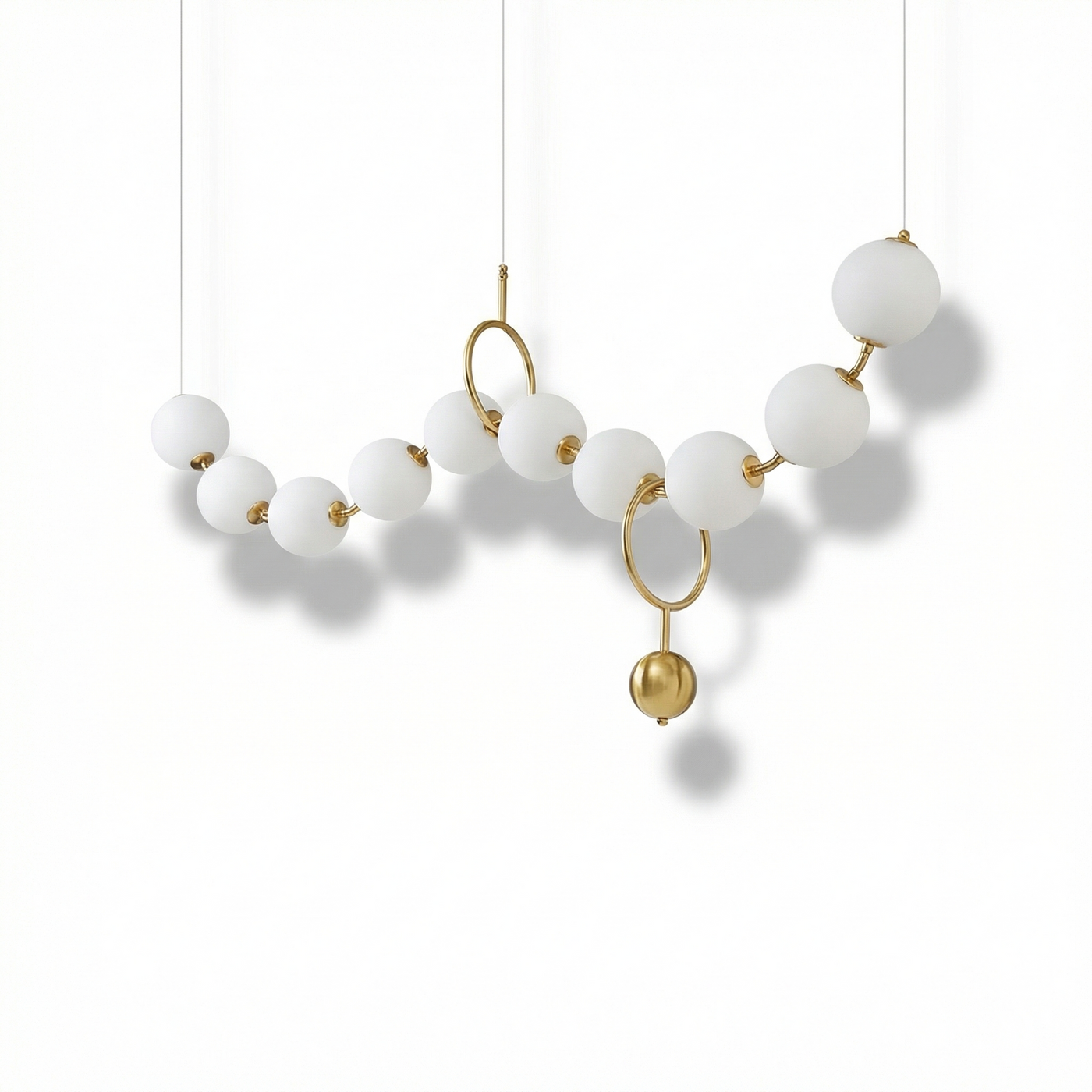 Modern alloy pendant light for dining room – Zeliorao