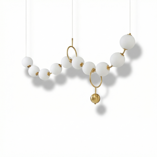 Modern alloy pendant light for dining room – Zeliorao