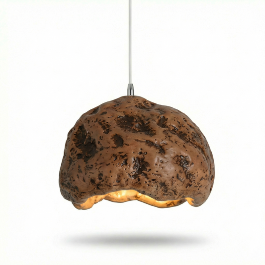 Minimalistische Hängelampe aus Harz für Wohnzimmer – Resiluxia - Lumière