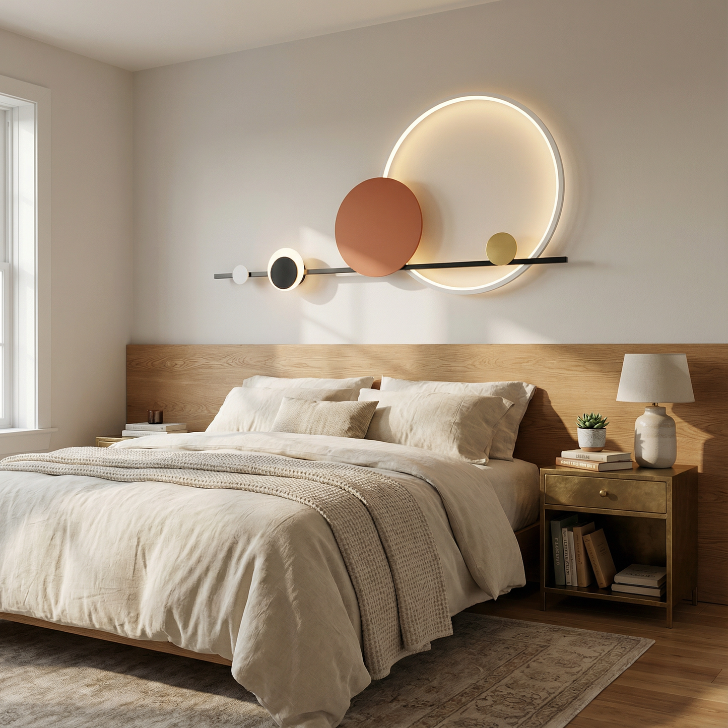 Applique Murale Sélénéa vue détail | Luxarmonie